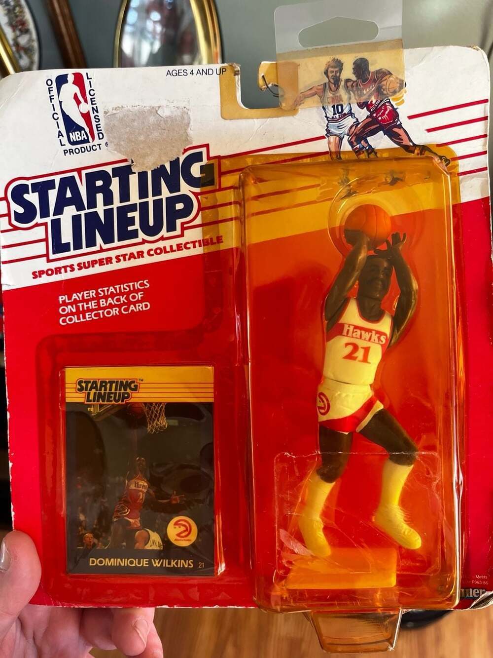 1988 Dominique Wilkins Starting Lineup Kenner